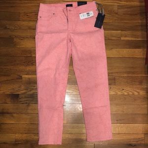 NYDJ pink ankle length jeans